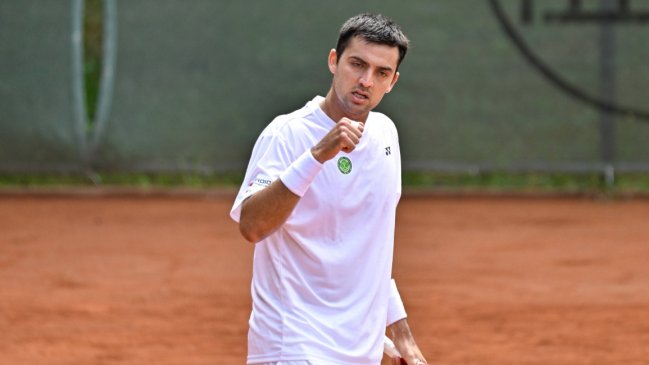 Tomás Barrios comenzó con el pie derecho su participación en el Challenger de Curitiba