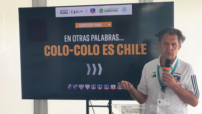 Colo Colo se convirtió en el primer equipo de fútbol del mundo en exponer en una COP