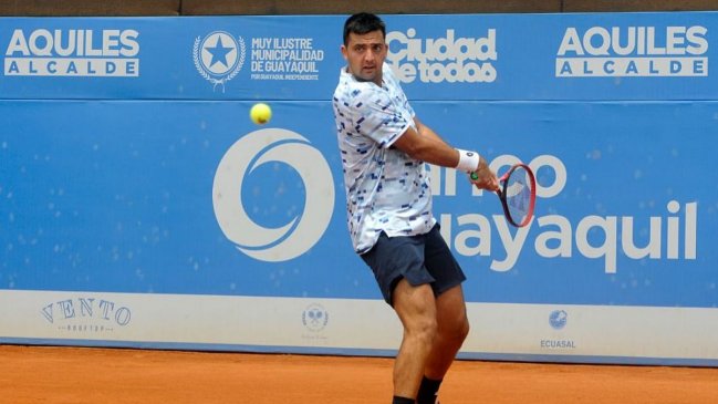 Tomás Barrios rozó la gloria en el Challenger de Guayaquil