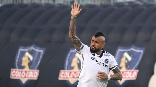 ¿Cuántos partidos ha jugado Arturo Vidal con Colo Colo esta temporada?