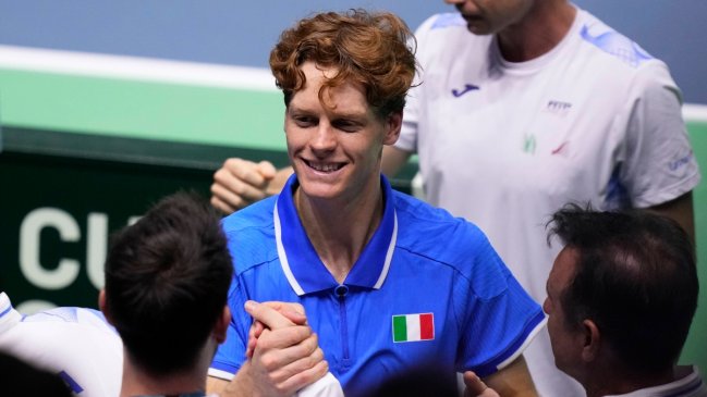 Jannik Sinner guió a Italia a una nueva final de la Copa Davis