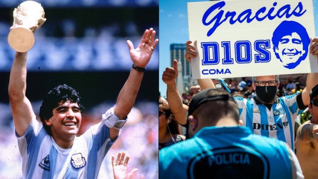 Hace cuatro años llora el fútbol: Emotivos homenajes en nuevo aniversario de la muerte de Maradona