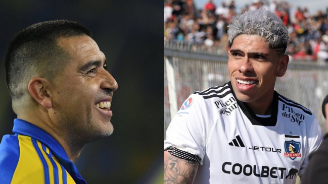 Juan Román Riquelme espera con los brazos abiertos a Carlos Palacios en Boca