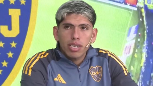 Carlos Palacios dejó una frase para el bronce en su primera entrevista en Boca Juniors