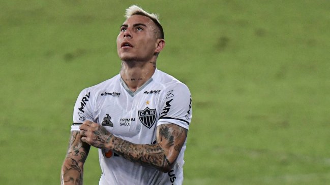 Atlético Mineiro anunció oficialmente la salida de Eduardo Vargas