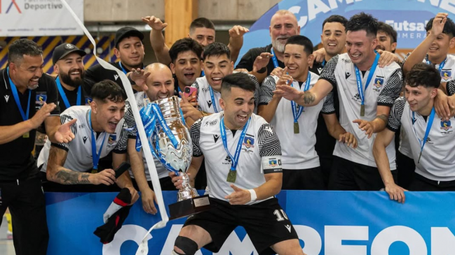 Colo Colo se proclamó campeón del futsal luego de una final de infarto