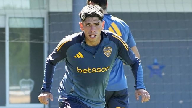 Carlos Palacios alerta en Boca al sufrir problemas físicos en el segundo día de pretemporada