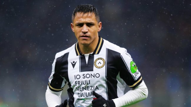 DT de Udinese explicó por qué Alexis Sánchez no juega