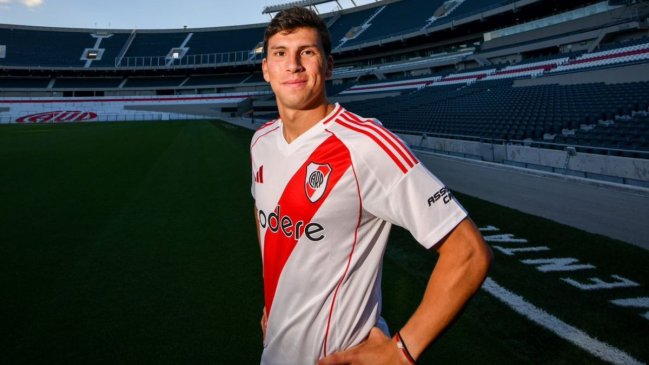 Gonzalo Tapia fue oficializado como flamante refuerzo de River