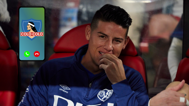 ¿Y si te llama Almirón? James Rodríguez vuelve a ilusionar a hinchas de Colo Colo