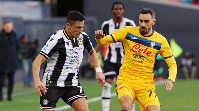 DT del Udinese llenó de elogios a Alexis Sánchez tras su primer partido como titular