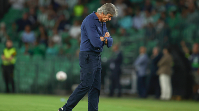 Sensible baja para Pellegrini afecta al Betis y se perderá los octavos de la Copa del Rey