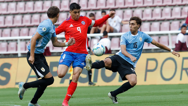 Chile luego de un trabajado partido cayó con Uruguay en un infortunio de último minuto