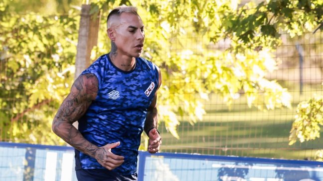 El recién llegado Eduardo Vargas disfrutó de su primer título con Nacional de Uruguay