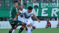 Bastián Yáñez debutó en el fútbol argentino con la camiseta de Godoy Cruz