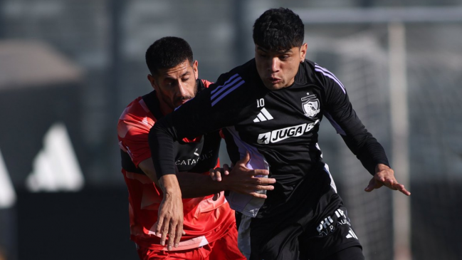 Claudio Aquino afina la puntería para su debut con Colo Colo en el Estadio Monumental