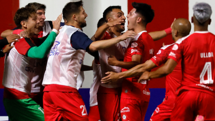 Unión La Calera dio cuenta de Everton en un partido con cierre polémico