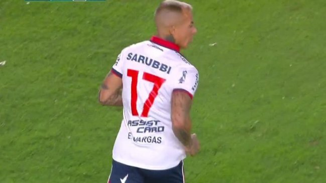 Eduardo Vargas debutó con Nacional en el clásico ante Peñarol ¿Qué dijo su DT Martín Lasarte?