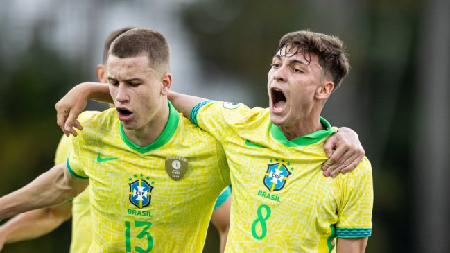 ¡Clasificado! Brasil sacó pasajes al Mundial sub 20 tras derrotar a Paraguay