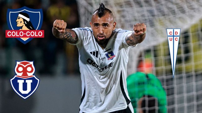 Vidal eligió a los cuatro equipos más grandes de Chile ¿Estás de acuerdo?