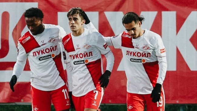 El debut soñado de Pablo Solari: anotó en su primer partido con Spartak de Moscú