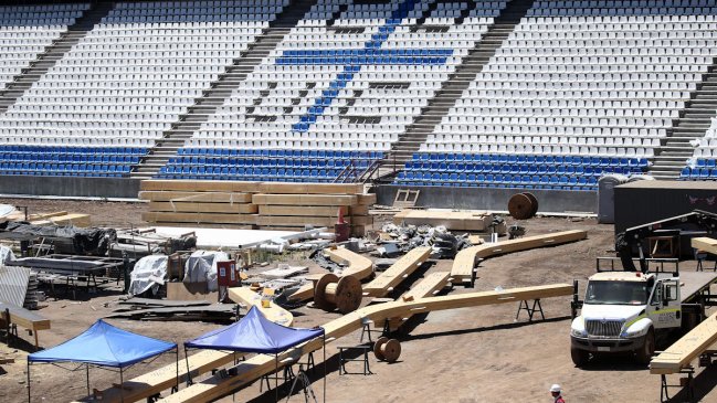 "Por graves incumplimientos": Suspenden las faenas en el nuevo estadio Claro Arena