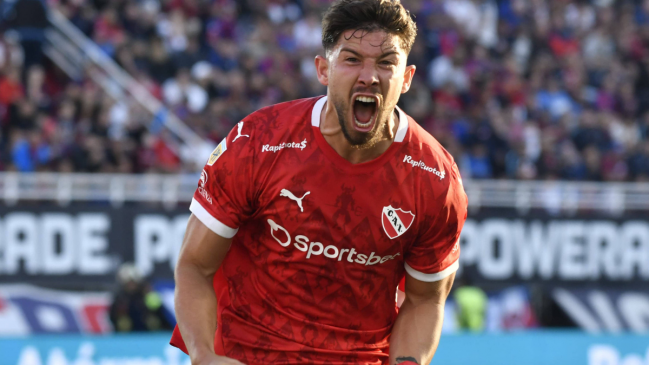 Llega como figura: Felipe Loyola marca el gol del triunfo de Independiente previo a las Clasificatorias