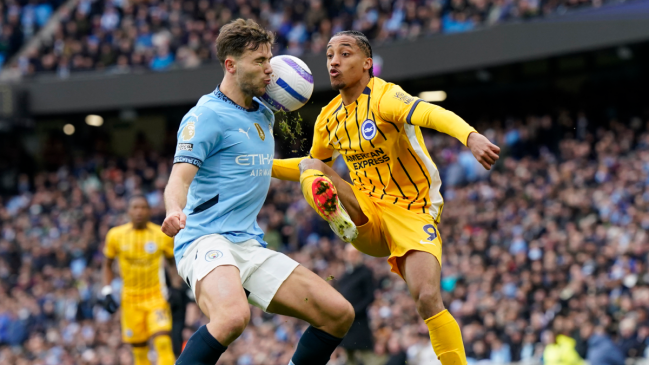 Manchester City 2-2 Brighton por la Premier League 2024-2025: resumen, goles, resultado y estadísticas