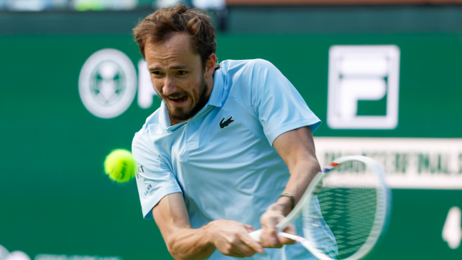 A Daniil Medvedev se le esfumó esfuerzo de años y no pudo lograr el récord en Indian Wells