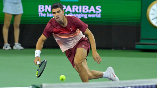 A Carlos Alcaraz se le escapó el tricampeonato en el Masters 1000 de Indian Wells