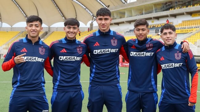Cinco joyitas de la cantera de la U de Chile fueron citados por primera vez en el plantel de honor