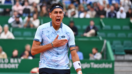"Increíble poder hacerlo de nuevo”: Alejandro Tabilo y su alegría por ganarle a Djokovic.