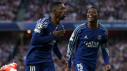 Picó el "Mosquito": El PSG dio el primer golpe en la semifinal de la Champions League frente al Arsenal